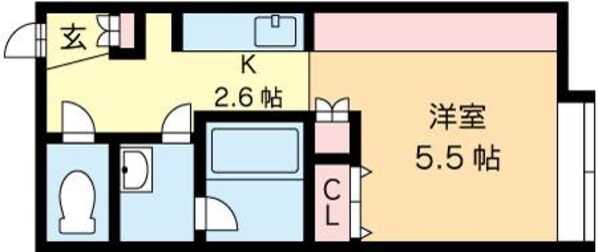 西１８丁目駅 徒歩8分 1階の物件間取画像